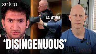 Veteran Whose Arm Was Broken As He Protested Iran War Speaks Out