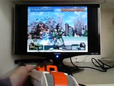 use wiimote as light gun to play mame arcade game on pc arcade light gun