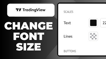 How To Change Font Size In TradingView (2025 Easily)