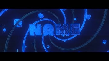 FREE BLUE BLENDER INTRO TEMPLATE #95 [EPIC] [SPLINES][FAST RENDER]