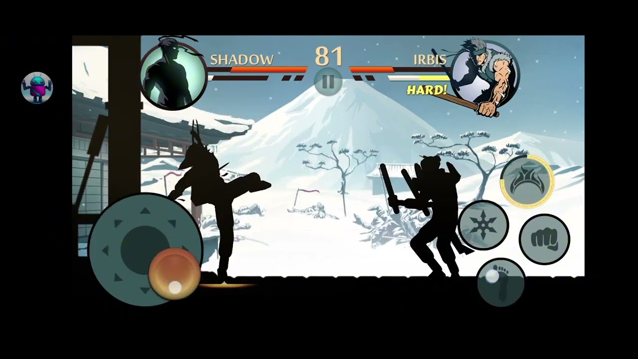 shadow fight 2 shadow vs irbis fight