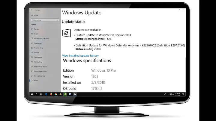 How to Update/Install Windows 10 Latest Version 1803 (April 2018)