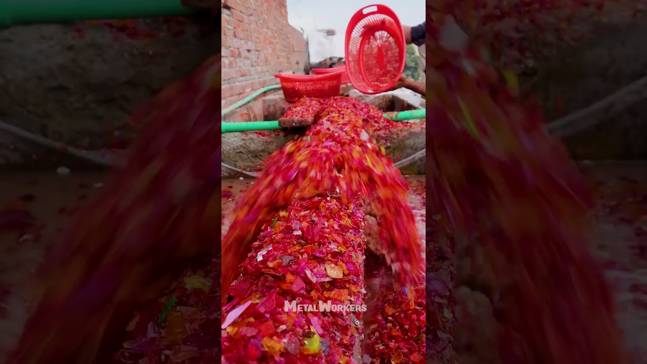 Cleaning Glass Waste With Old Techniques