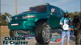 He Says He Put $70,000 Into This Car And Is Ready To Sell. Gutta Shows Off His Custom  Fj Cruiser
