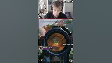 That Last Kraber HS By Mande Was Just INSANE! - Apex Legends #shorts