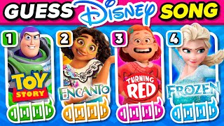 Guess The Disney Songs 🎵🎬 40 Disney Movies Music Quiz