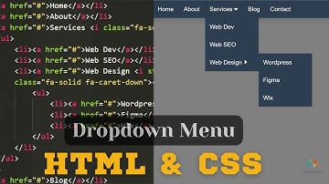 ASMR Programming - Make DropDown Menu HTML & CSS | No Talking