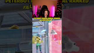 Fraanticc Reacts To Peterbot STOMPING In Ranked 🤯🔥 // Code Fraanticc // #EpicPartner