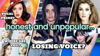 Most Unpopular And Honest Opinions On Pop Vocals And Vocalists!