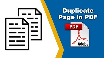 How to duplicate a page in pdf (Organize Pages) using Adobe Acrobat Pro DC