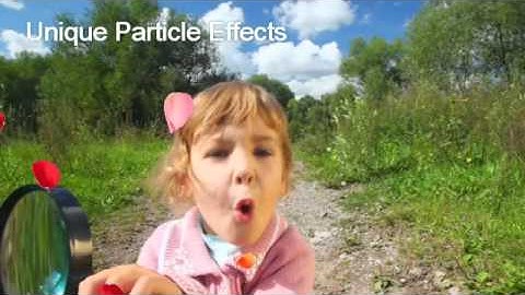 PowerDirector 10 - Unique Particle Effect