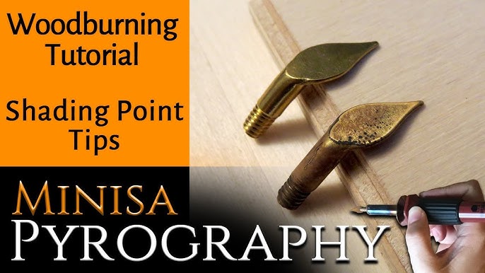 Woodburning Tips: The Calligraphy Point Uses