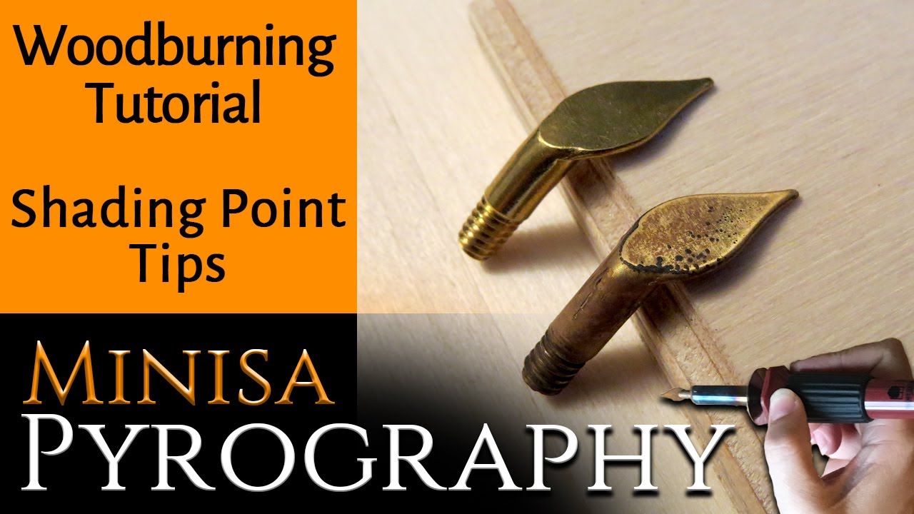 Woodburning Tip: Advice for the Shading Point by Minisa Pyrography 