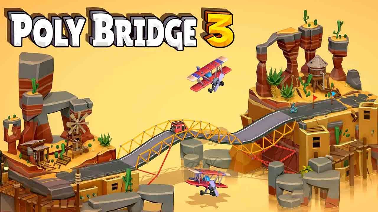 Polybridge Building Building Bridges In Poly Bridge 3l#polybridge3 #firstvideo - YouTube