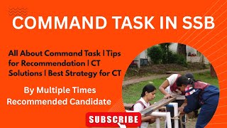 Famous Command Task in SSB | What is Command Task in SSB? All about command task | Complete explanation#ssb Net Worth