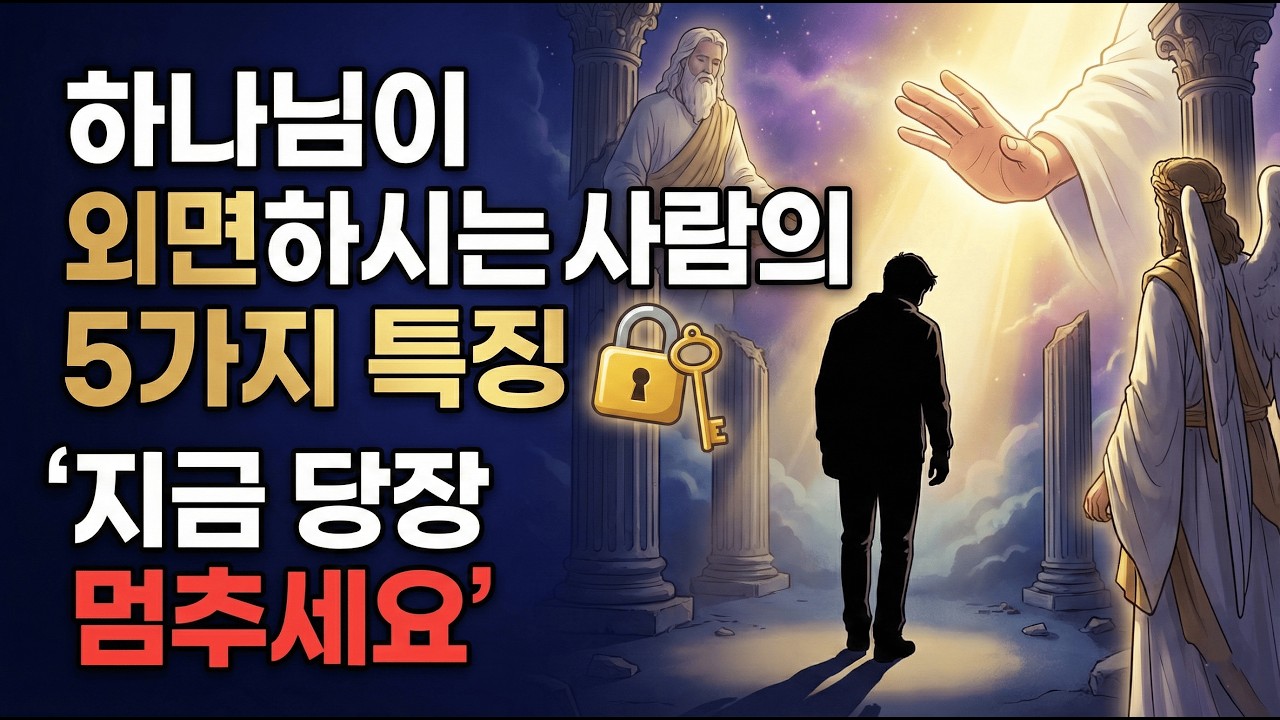 하나님이 외면하시는 사람의 5가지 특징 (지금 당장 멈추세요)