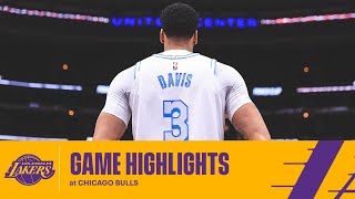 HIGHLIGHTS | Anthony Davis (37 pts, 6 reb) vs Chicago Bulls