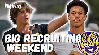 HUGE LSU Football Recruiting Weekend Can The Tigers Land A Few 5 Stars For 2027 Class