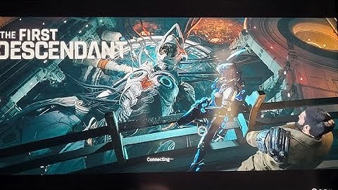 How to fix the first descendant stuck on connecting error ps5 | the first descendant server error