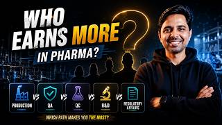 Details Who Earns More in Pharma Production vs QA vs QC vs R&D vs RA Guide