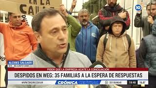 Despidos en Córdoba: 35 familias esperan respuestas en WEG