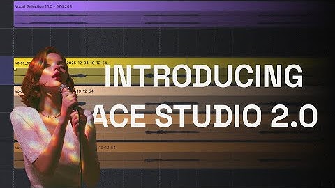 ACE Studio 2.0: ALL-IN-ONE AI Music Studio, Keeping Musicians Ahead in the AI Era
