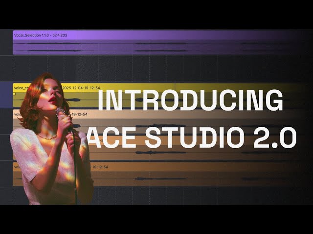 ACE Studio 2.0: ALL-IN-ONE AI Music Studio, Keeping Musicians Ahead in the AI Era