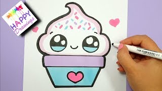 drawings happy draw easy super ice cream