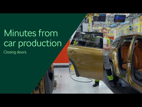 Minutes from car production: Doors in place, adventure awaits
