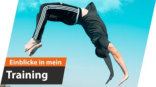 Mein Training + Flips mit der AIRTRACK MATTE | Andiletics