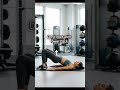 Perfect Glute Bridge Form | Build Strong Glutes 💪#shorts