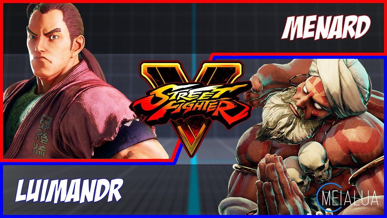 SFV CE - MenaRD(DAN) VS Luimandr(DHALSIM) 🌘 MeiaLua 🌘