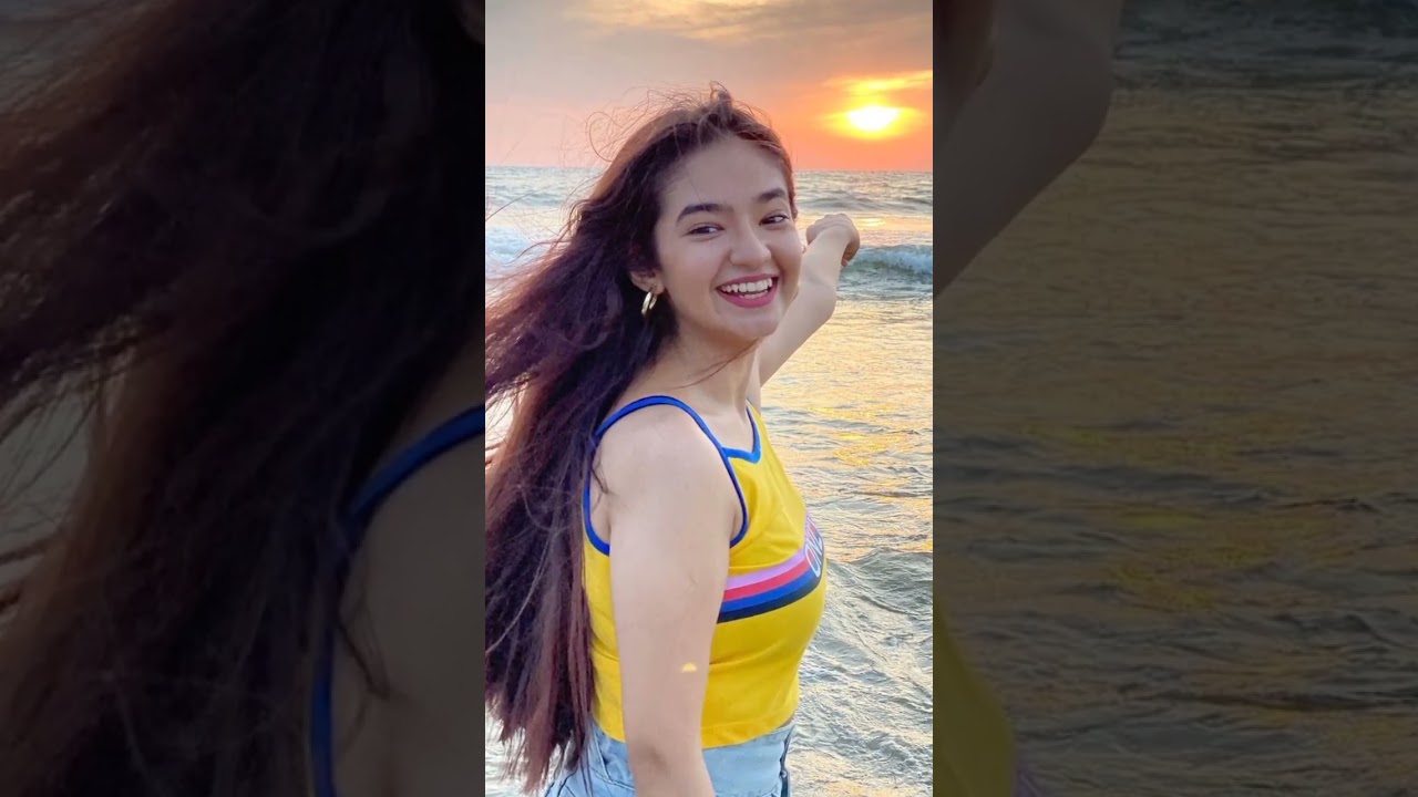 🎶 Goa Beach Song 🌹| Anushka Sen 😍 | New ✨ Whatsapp Status 🥀 | 