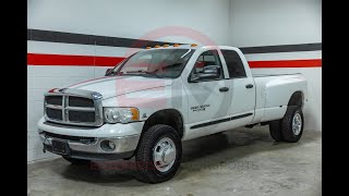 2005 Dodge Ram 3500 SLT With 52,487 Miles--One Owner