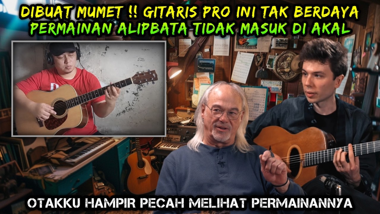 Dibuat Mumet ❗ Gitaris Pro ini Tak Berdaya Melihat Permainan Alip Ba Ta Tidak Masuk Akal