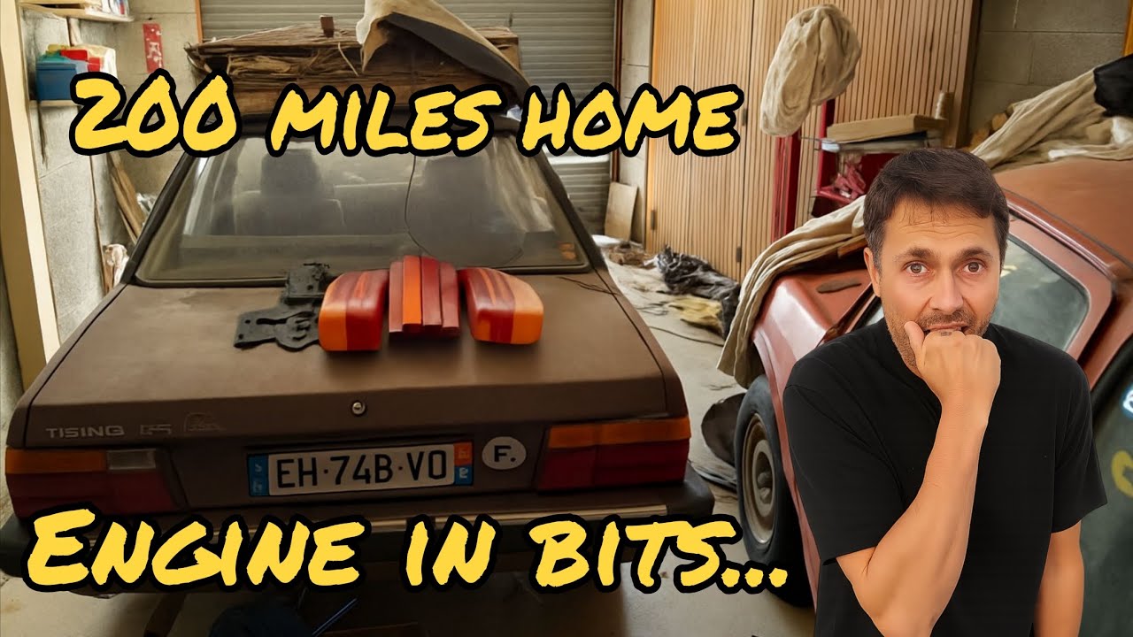 I Bought ANOTHER Broken Ford Cortina in West France and Attempted to Drive it 200 Miles Home