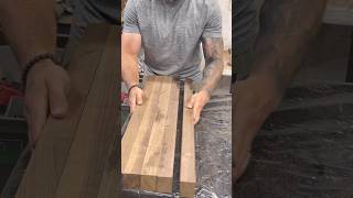 Walnut butchers block build Walnut butchers block build