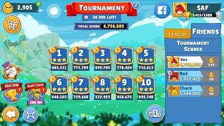 Angry Birds Friends. Tournament (13.05.2024). All levels 3 stars. Passage from Sergey Fetisov