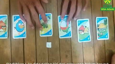 TUGAS BU ENDANG LOGIKA DAN ALGORITMA 1 # Algoritma Selection Sort (Dias Ramadhan dkk)