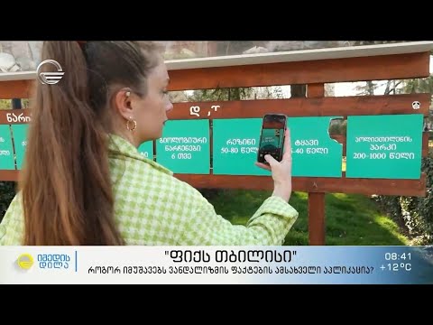 „ფიქს თბილისი“ - როგორ იმუშავებს ვანდალიზმის ფაქტების ამსახველი აპლიკაცია
