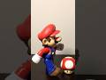 Mario takes the mushroom #actionfigures #stopmotionanimation #mario #nintendo #shorts