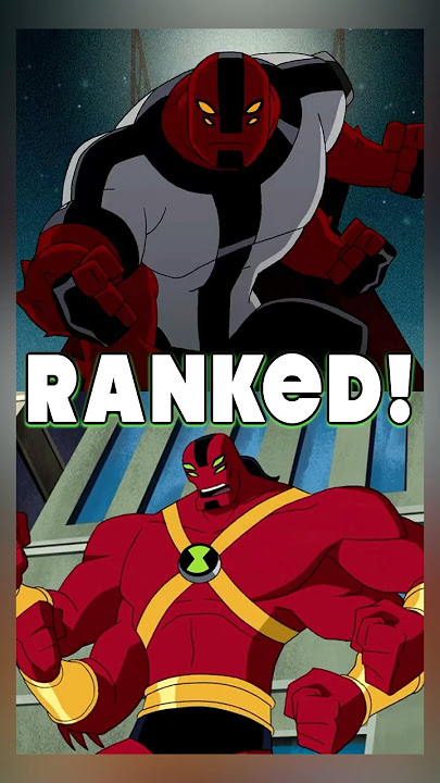 Four Arms Ranked Worst to Best for Ben 10! #ben10 #ranking #fyp