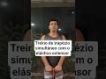 treino de trapézio com o elástico extensor #treinoemcasa ##treino #exercíciosfísicos #treinando