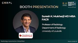 Trust, But Verify: A Practioner's View on AI Performance in Radiology - Suresh Mukherji @ RANZCR2025