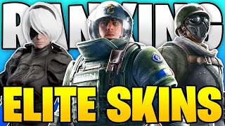 Ranking All 54 Elite Skins in Rainbow Six Siege from WORST to BEST! (Y8S4)
