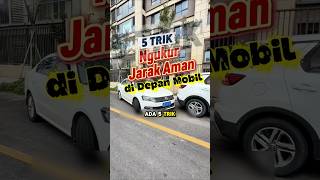 Bingung Ngukur Jarak Aman Depan Mobil ? Coba pakai 5 Trik ini 🚘 #tipsmengemudi
