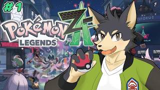 ミアレシティを観光しつつ冒険しよう！【ポケモンレジェンズZA # １】【やたの かがみ/獣人Vtuber/Reverse Clock】