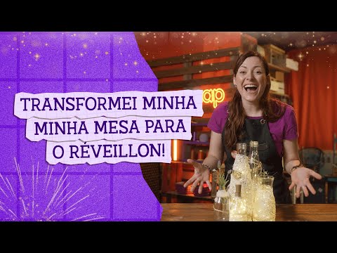 ✨ Centro de Mesa DIY para o Ano Novo | Decoração Fácil e Econômica