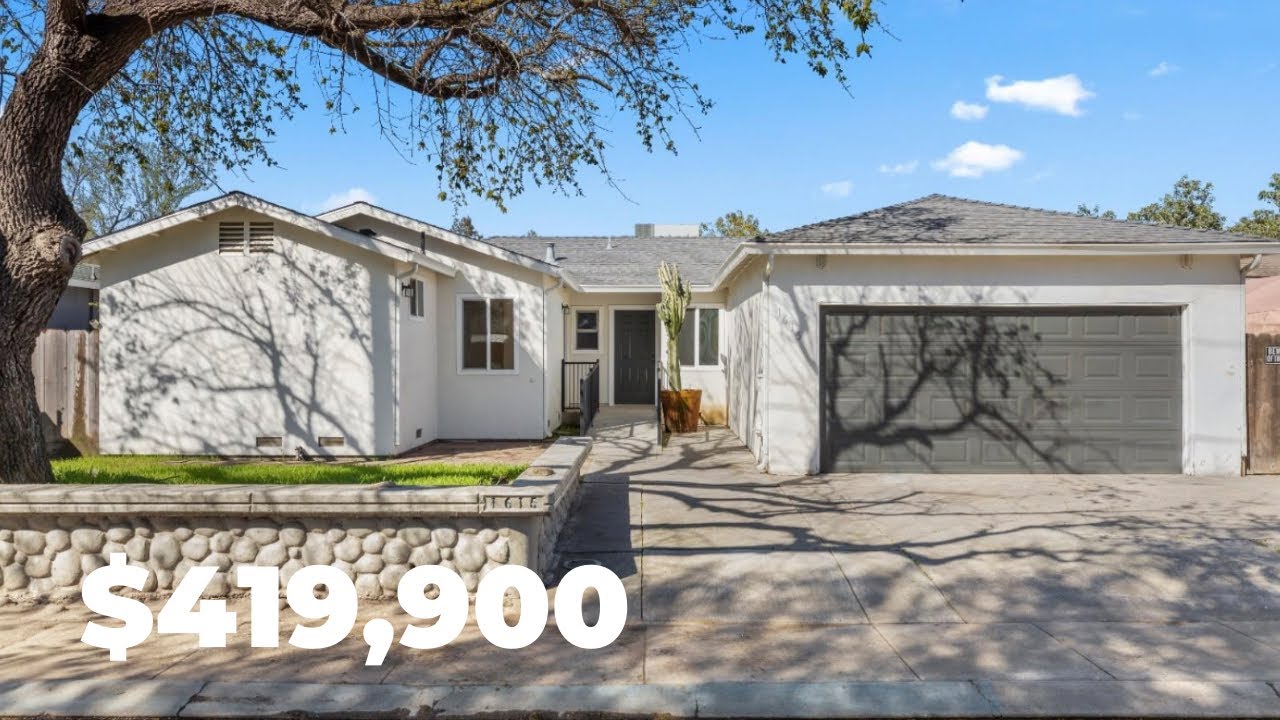 Enseñando Linda Casa de venta en Modesto, CA 3 Recamaras 2 Baños