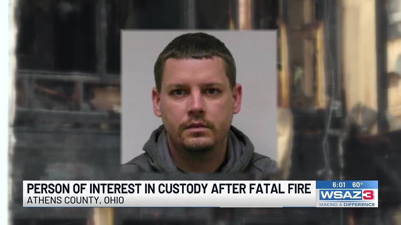 Person of interest taken into custody after fatal fire - YouTube